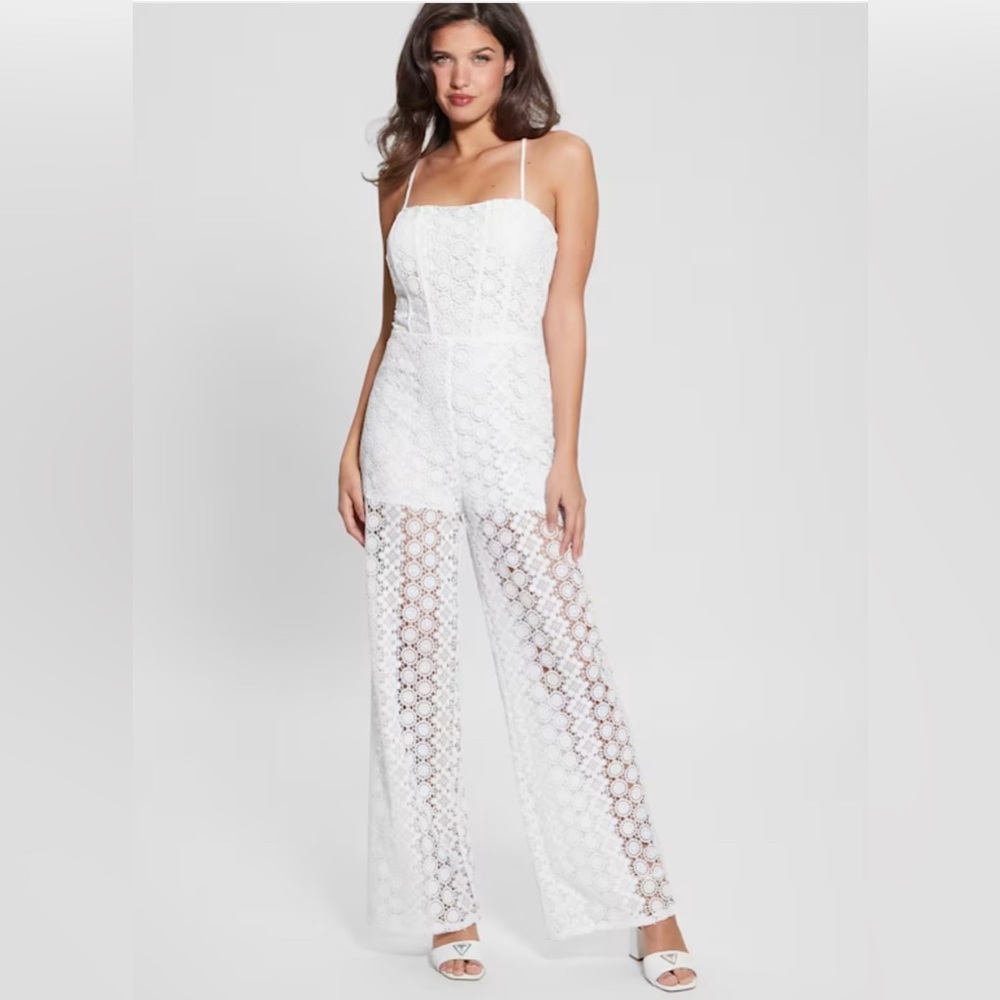 Elle Lace Jumpsuit | GUESS